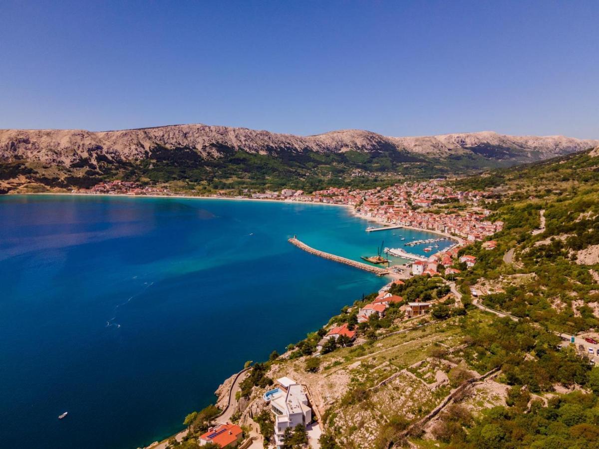 Apartman Dinka Baška Esterno foto